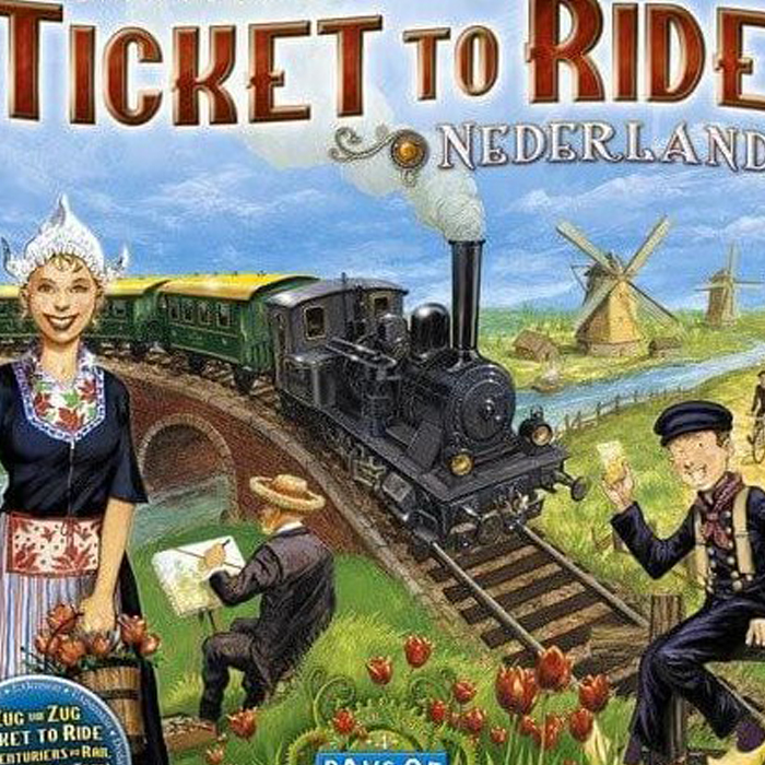 Ticket to ride map collection #4 nederland