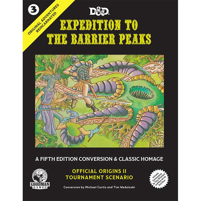 Original Adventures Reincarnated #3: Expedition to the Barrier Peaks